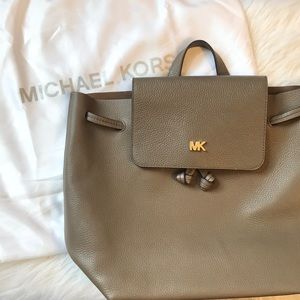NWT Michael Kors drawstring backpack